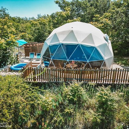 Les Domes Des Gorges Otel Ruoms Dış mekan fotoğraf
