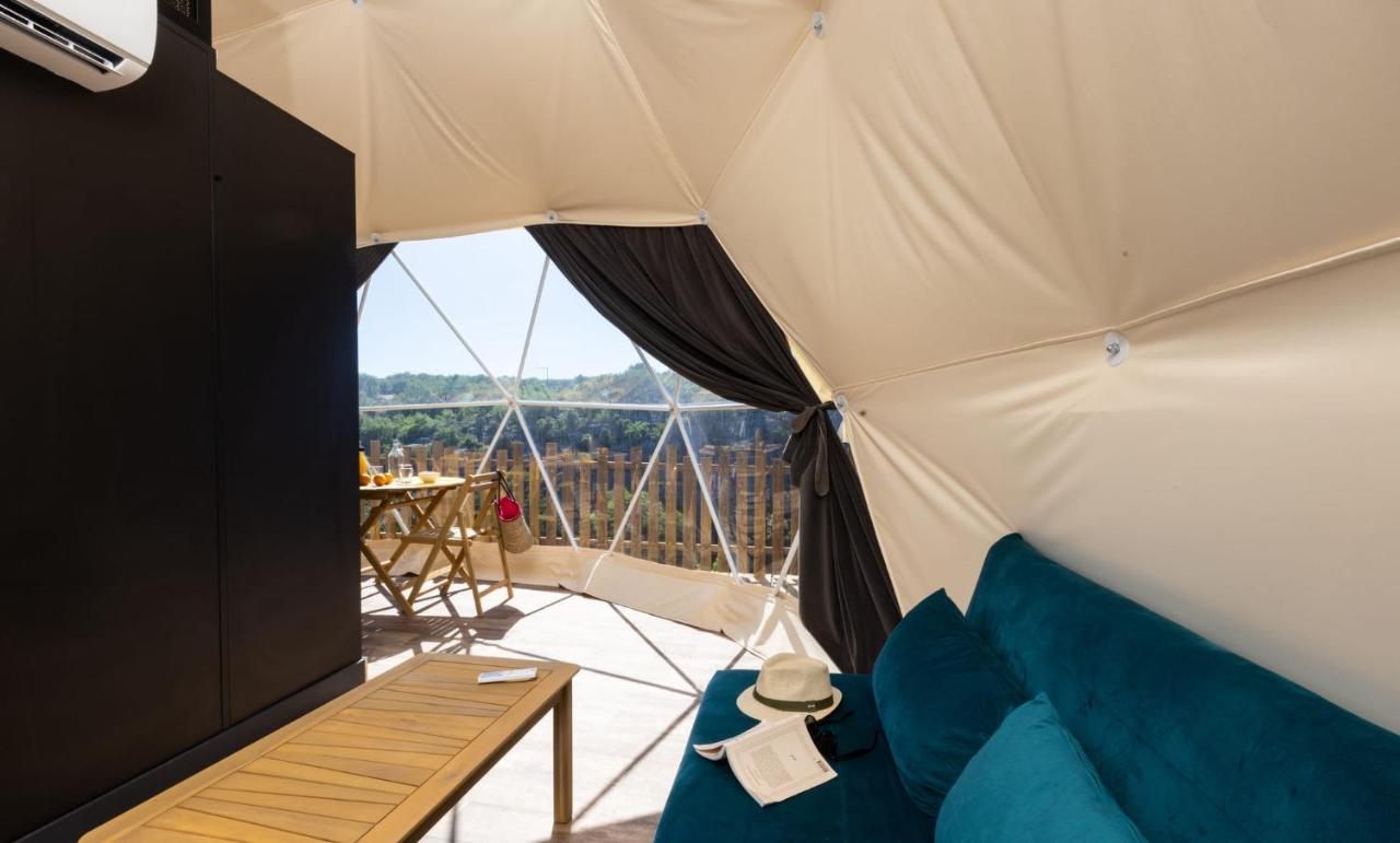 Les Domes Des Gorges Otel Ruoms Dış mekan fotoğraf